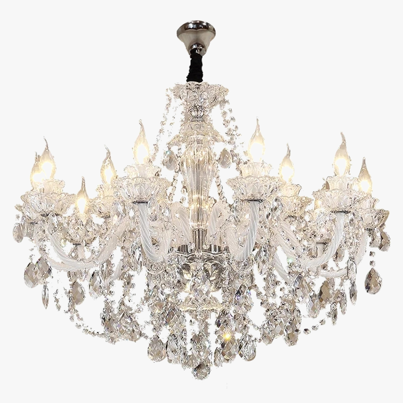 Lustre Cristal Moderne Full Matcher Suspension E14