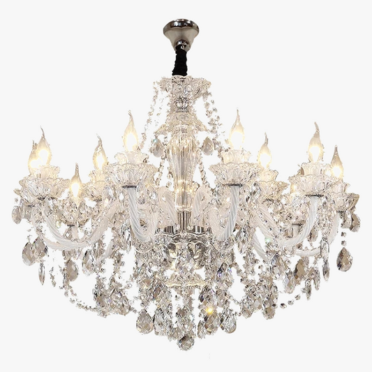Lustre Cristal Moderne Full Matcher Suspension E14