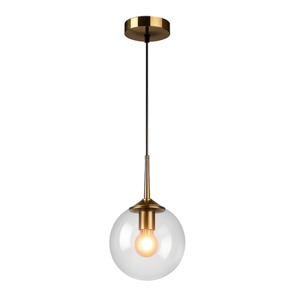 Lustre Moderne Verre Transparent IWP