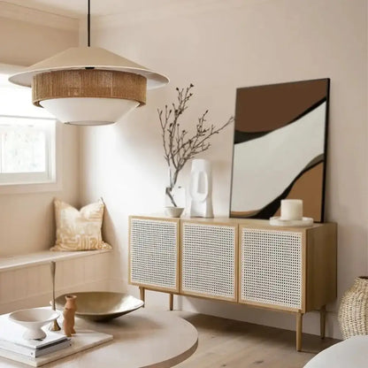 Lustre salon osier | Nara