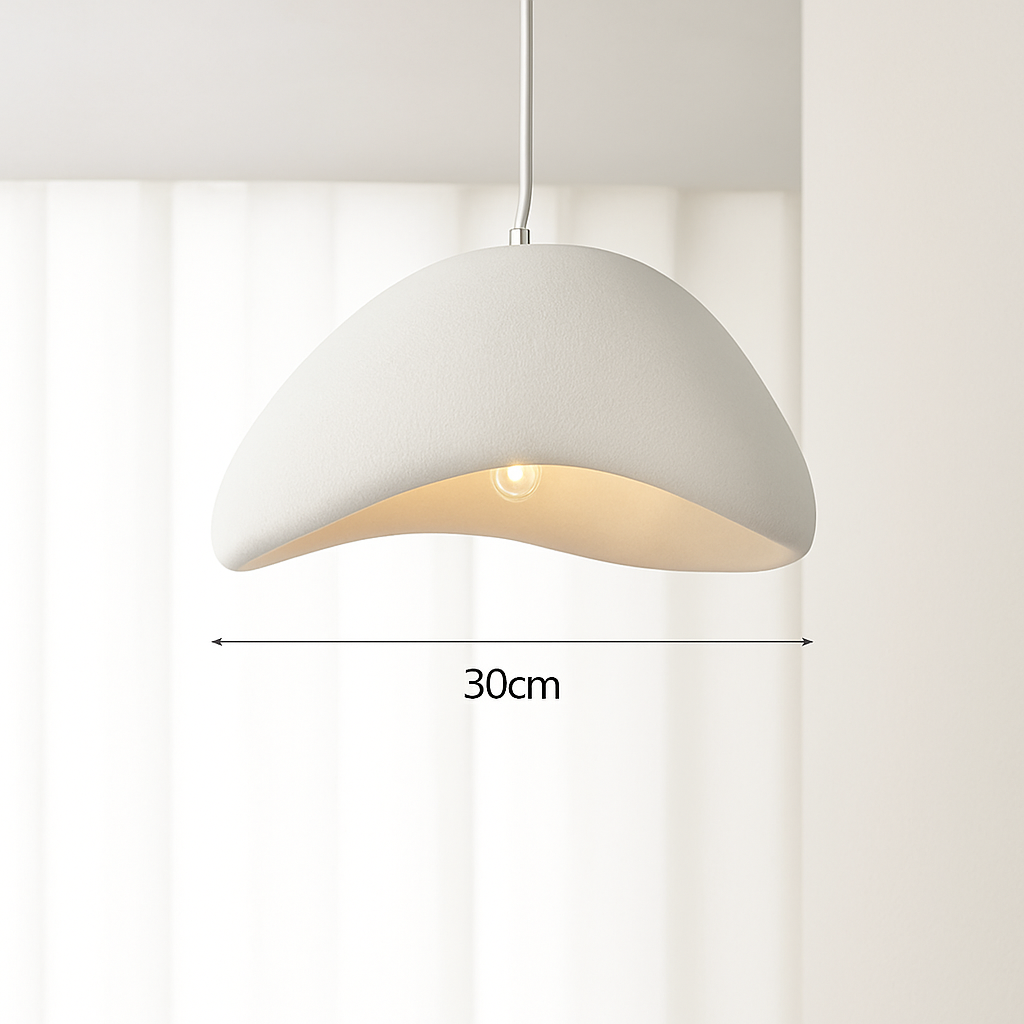 Lustre Japonais Wabi Sabi LED - Suspension Moderne