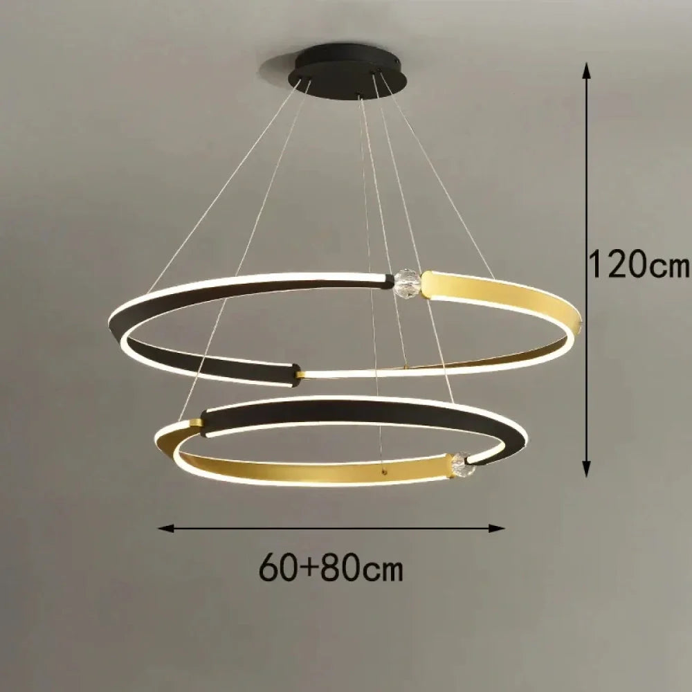 Lustre 3 anneaux | Aethel