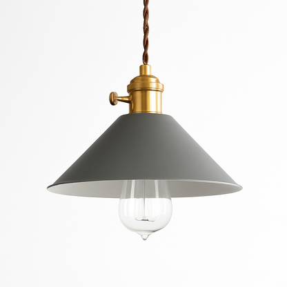 Suspension LED Nordique Macaron Métal Coloré