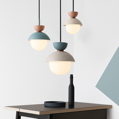 Suspension Globe Verre Scandinave Moderne