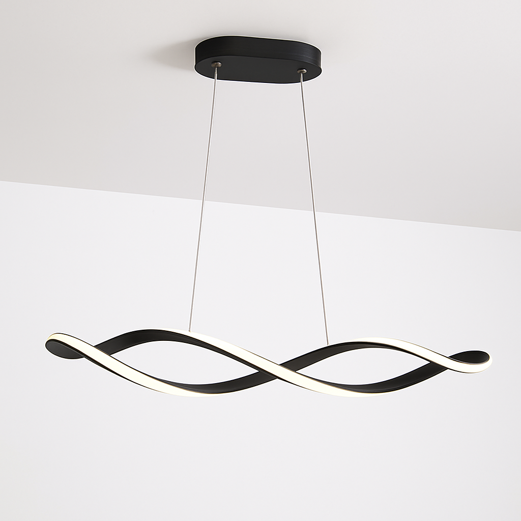Lustre LED Moderne 92cm Aluminium Réglable