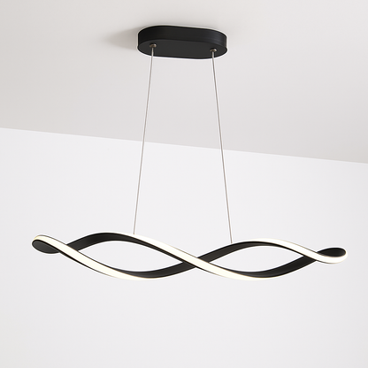 Lustre LED Moderne 92cm Aluminium Réglable