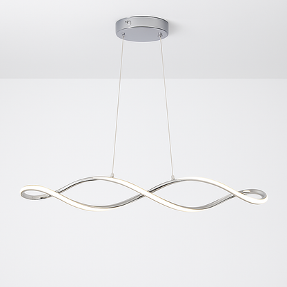 Lustre LED Moderne 92cm Aluminium Réglable